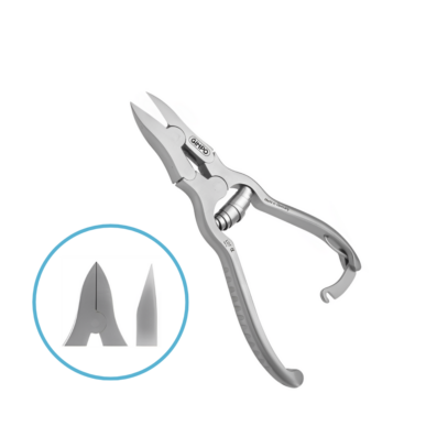 Double Action Nail Nipper Straight Jaw Barrel Spring 12cm