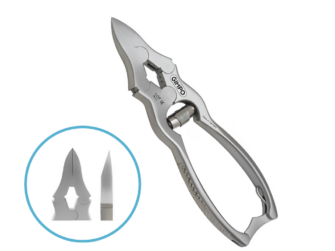 Double Action Nail Nipper Straight Jaw Barrel Spring 15 cm