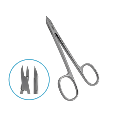 Scissor type Nipper Flat Jaw 10cm