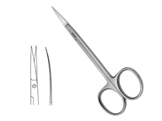 Super Edge Iris Scissor Curved 11