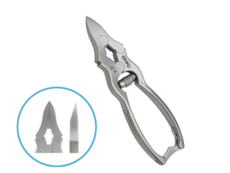 Double Action Nail Nipper Straight Jaw Barrel Spring 15cm