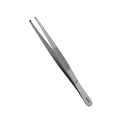 Dressing forceps 1X2 Teeth 14cm