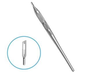 Chisel Handle Round for Microsurgery Blade