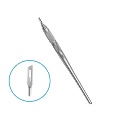 Chisel Handle Round for Microsurgery Blade