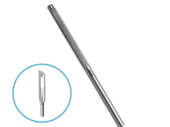 Chisel Handle Round for Microsurgery Blade Mini