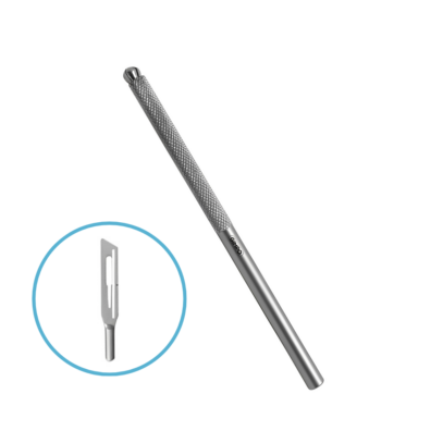 Chisel Handle Round for Microsurgery Blade Mini