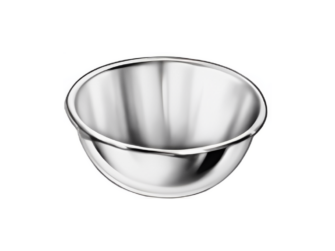 Bowl Stainless Steel 7” X 3”